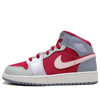 (GS) Air Jordan 1 Mid 'Hyper Fuchsia' 555112-609