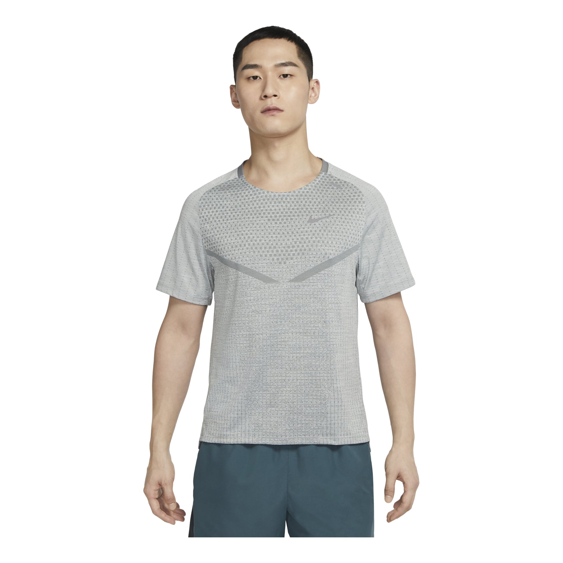 Nike Dri-Fit Adv Techknit Casual Sports T-Shirt 'Grey' DM4754-084