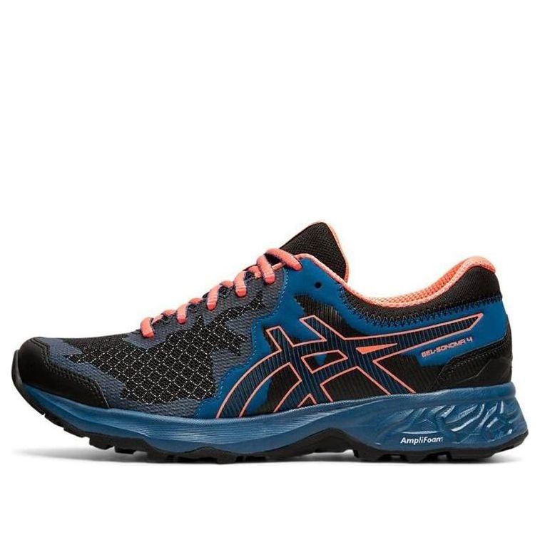 (WMNS) ASICS Gel-Sonoma 4 Wide 'Black Mako Blue' 1012A164-003