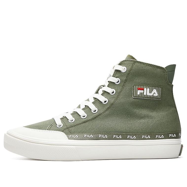 FILA STRADA high-top canvas shoes Green F12M034412FGN