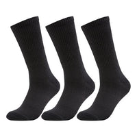PUMA Fleece Lined Long Sock 3 Pair 'Black' 100002546-001