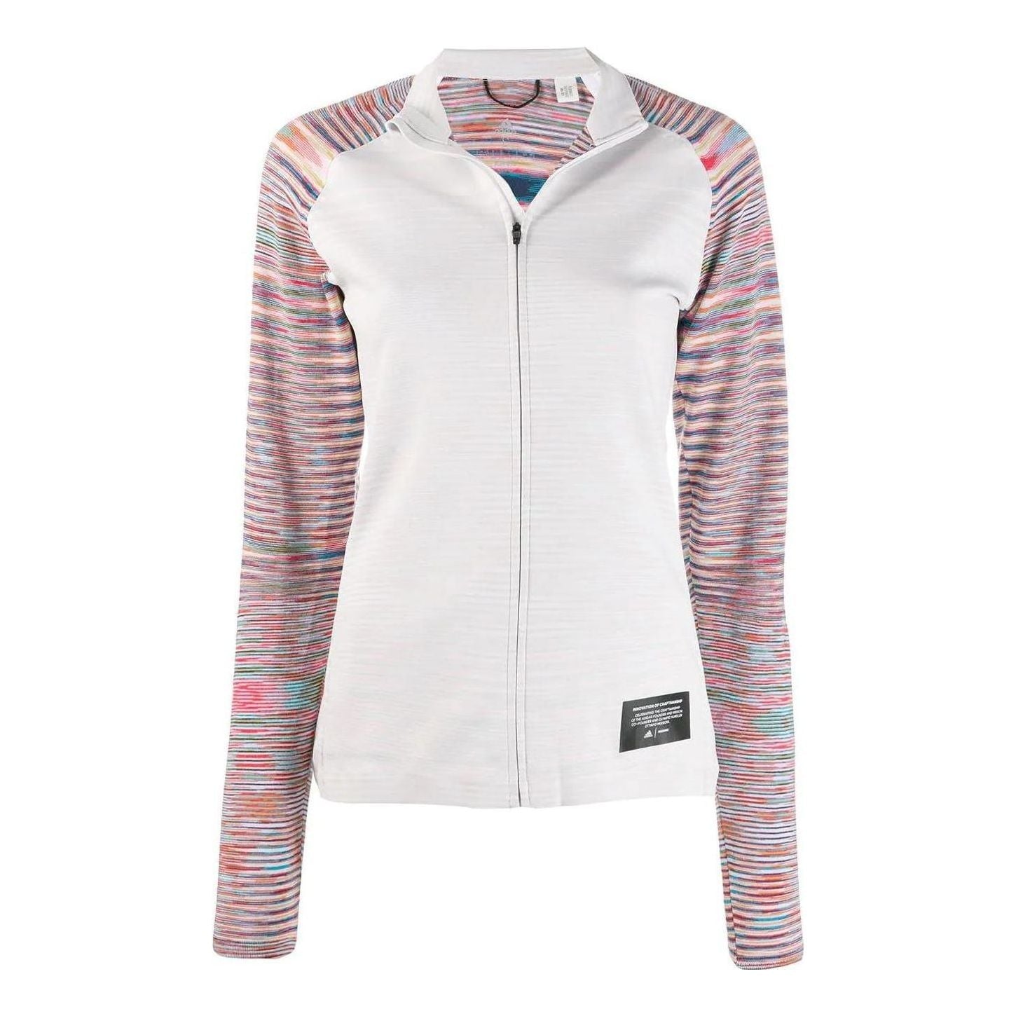 (WMNS) adidas x Missoni PHX Jacket Asia Sizing 'White Purple' DS9326