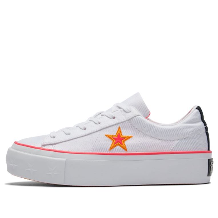 (WMNS) Converse One Star Carnival Platform 'White Racer Pink' 564389C