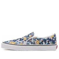 Vans Floral Classic Slip-On 'Blue Yellow' VN000XG8AS2