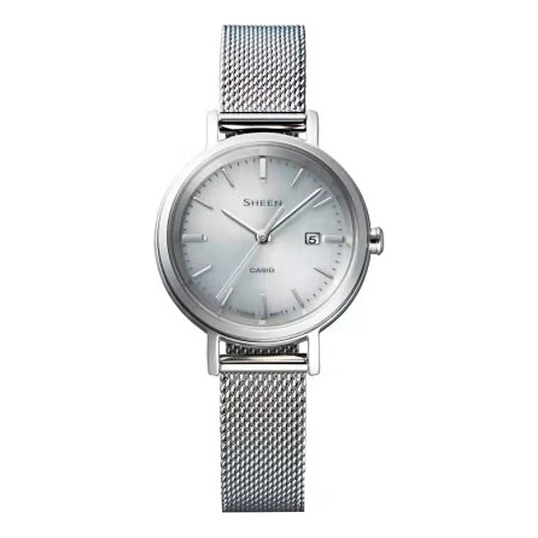 CASIO SHEEN Stylish Simplicity Thin and light Strap Student Watch Analog SHS-D300DC-7APR