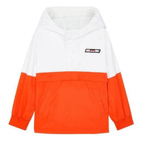 (GS) Skechers x JEREMY Knit Hooded Sweatshirt 'Orange White' L121B057