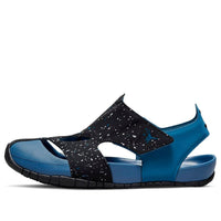 (PS) Air Jordan Flare Preschool Sandals 'Blue Black' CI7849-404