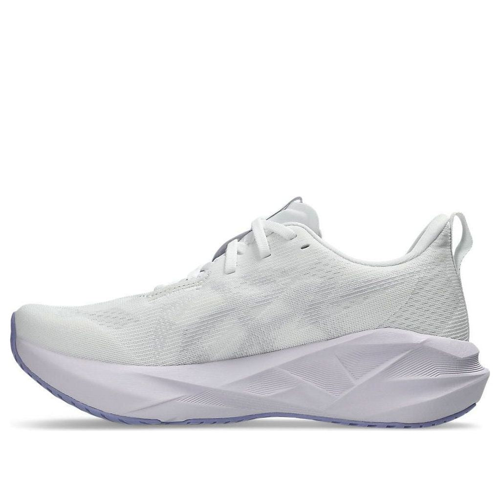 (WMNS) ASICS Novablast 5 D Wide 'White Lilac Hint' 1012B766-103