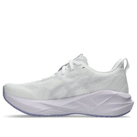 (WMNS) ASICS Novablast 5 D Wide 'White Lilac Hint' 1012B766-103