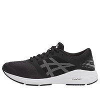 (GS) ASICS Roadhawk FF Black/White C743N-9001