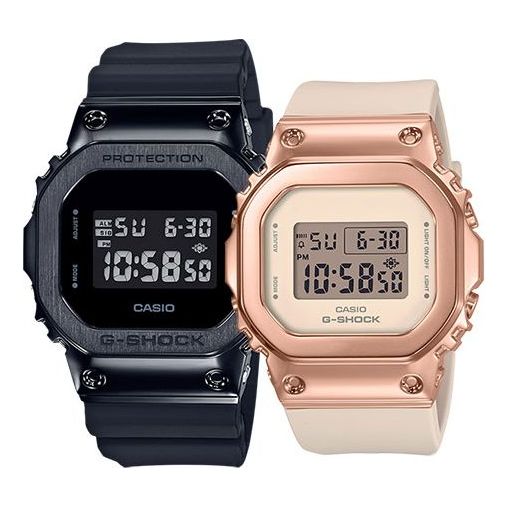 CASIO G-Shock Square 'Black' GM-5600B-1PR&GM-S5600PG-4PR