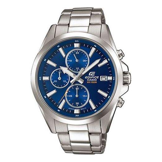 CASIO Male EDIFICE Japan / South Korea Fashion Mens Blue Analog EFV-560D-2AVUEF
