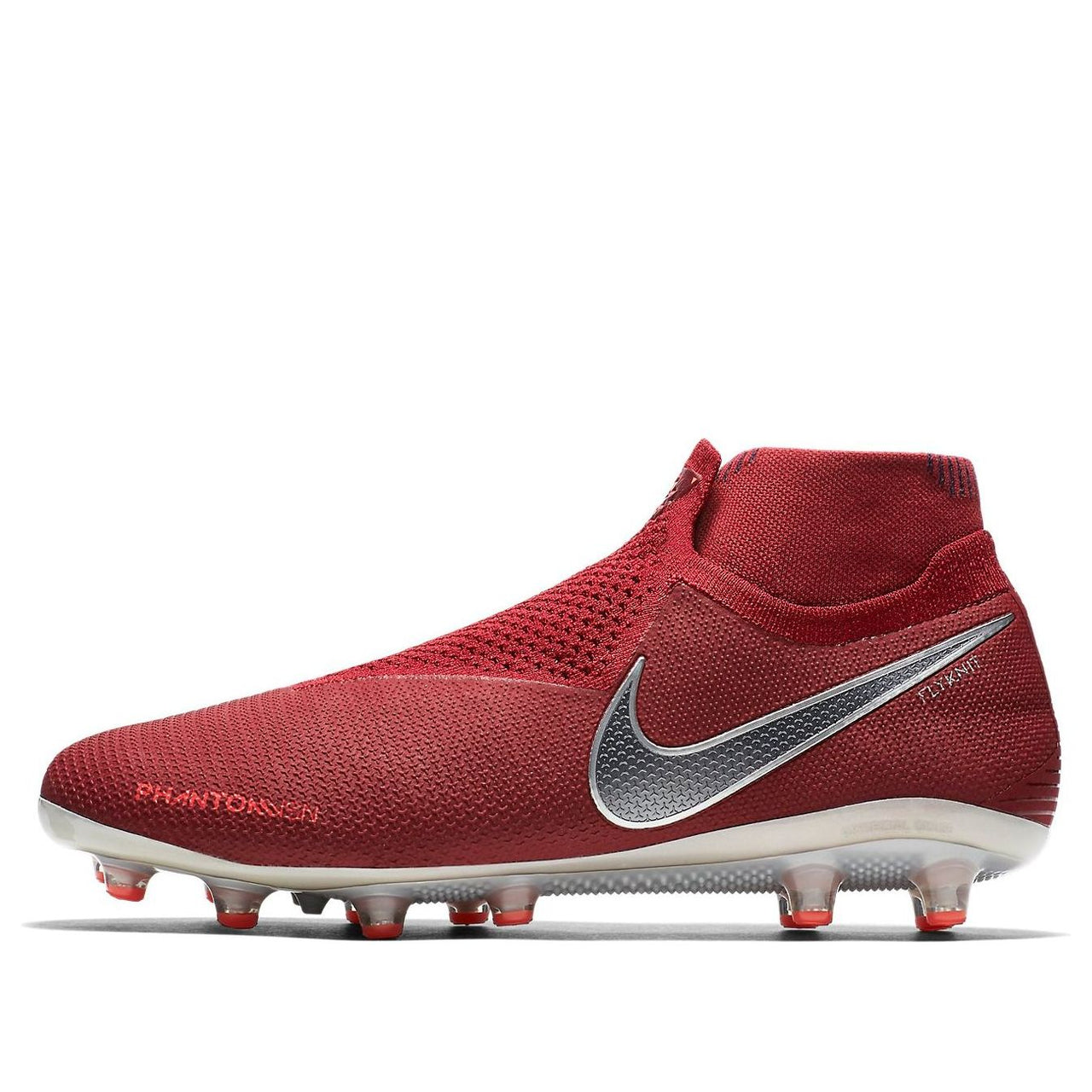 Nike Phantom Vision Elite DF AG Pro 'Red Metallic Silver Black' AO3261-606
