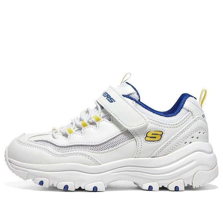 (GS) Skechers I-Conik 'White Blue Yellow' 415024L-WBLY