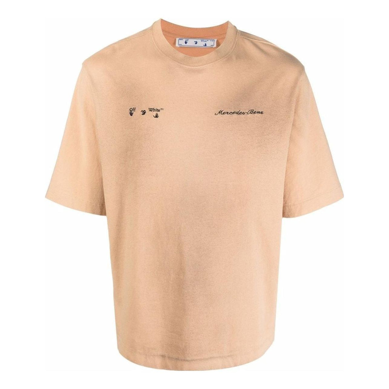 Off-White Dirt-Effect Skate Tee x Mercedes-Benz OMAA119G21JER0036010