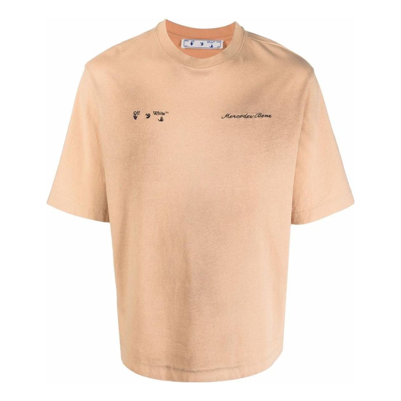 Off-White Dirt-Effect Skate Tee x Mercedes-Benz OMAA119G21JER0036010
