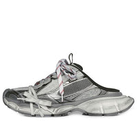 Balenciaga 3XL Mules 'Grey Mesh and Polyurethane' 742672W3XL51219