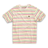 Vans Tyson Peterson Striped Off The Wall Classic Tee 'Multi-Color' VN0A5KFMWHT