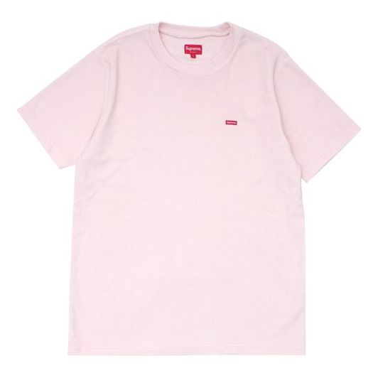 Supreme SS17 Terry Small Box Tee Peach Short Sleeve Unisex Pink SS18-0195