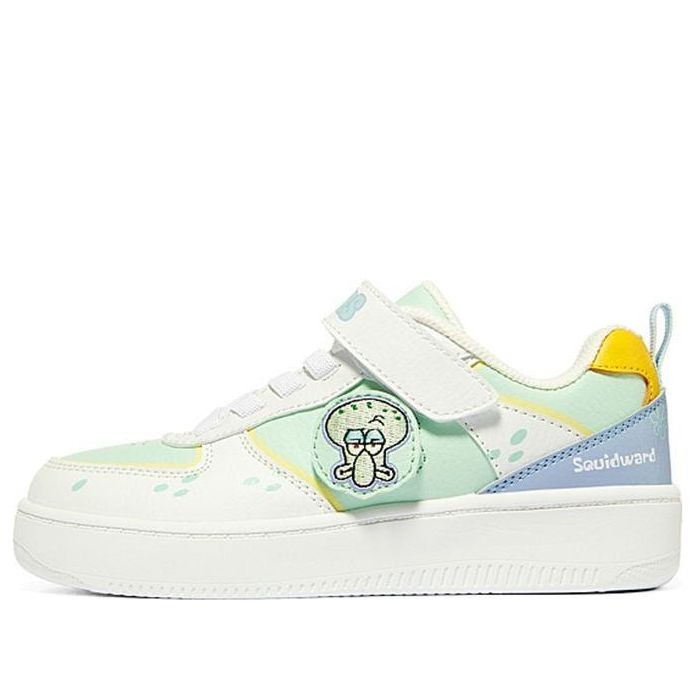 (GS) Skechers x Bob Sponge 'White Green Blue' 317012L-WMNT