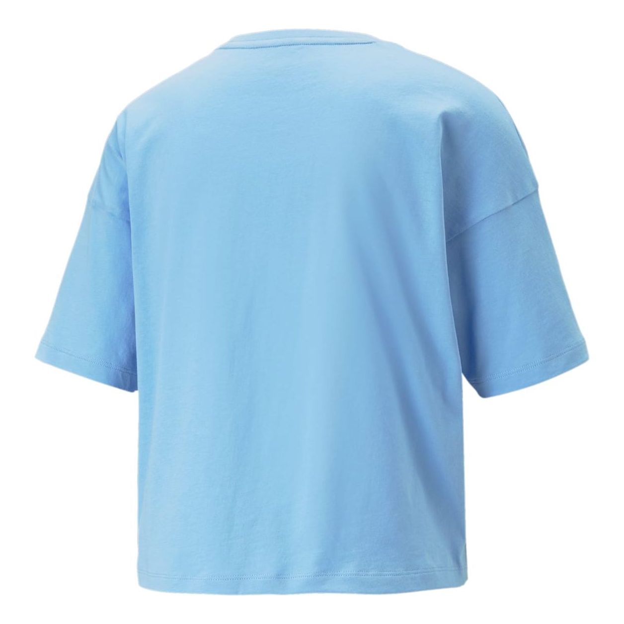 (WMNS) PUMA Essentials Crop Top 'Blue' 586866-62