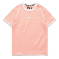 (WMNS) FILA FUSION KKI, Short Sleeve Pink Red T11W021110F-LP