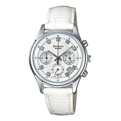 CASIO SHEENSeries Quartz Business es Waterproof White Analog SHE-5023L-7A