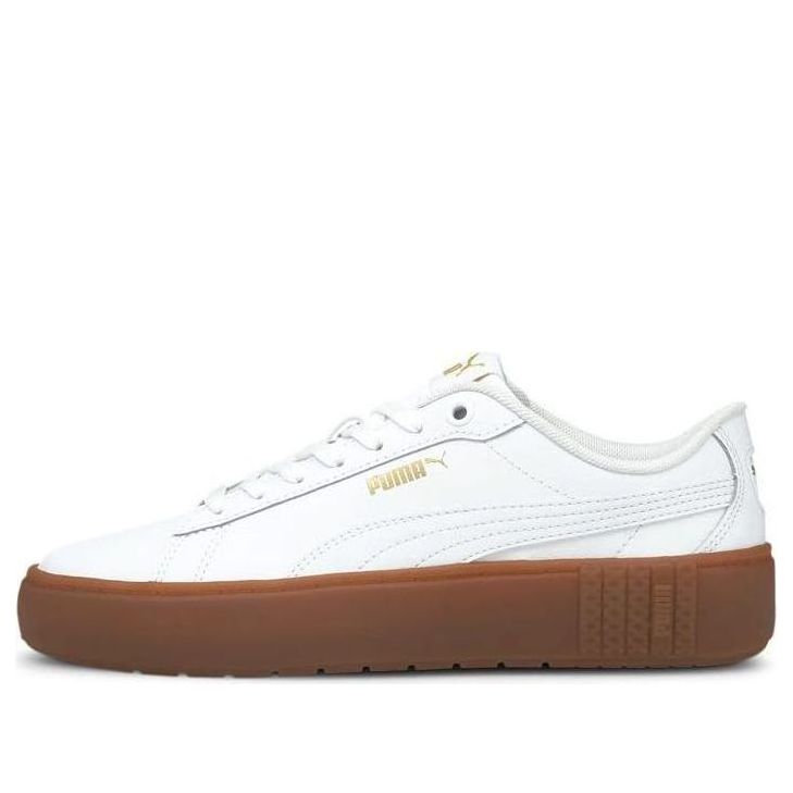 (WMNS) PUMA Smash Platform v2 'White Gum' 373035-08