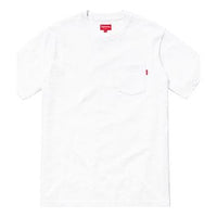 Supreme FW18 S/S Pocket Tee White Short Sleeve SUP-FW18-072