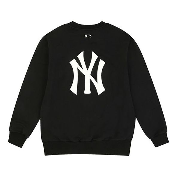 MLB New York Yankees Sports Long-Sleeve Fleece Unisex Black 31MT03011-50L