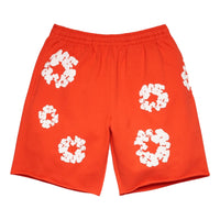 Denim Tears Cotton Wreath Sweatshorts 'Dark Orange' SS26BRS15243060