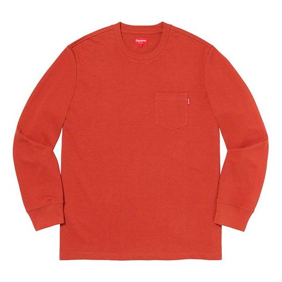 Supreme FW19 Week 12 LS Pocket Brick Tee SUP-FW19-1038