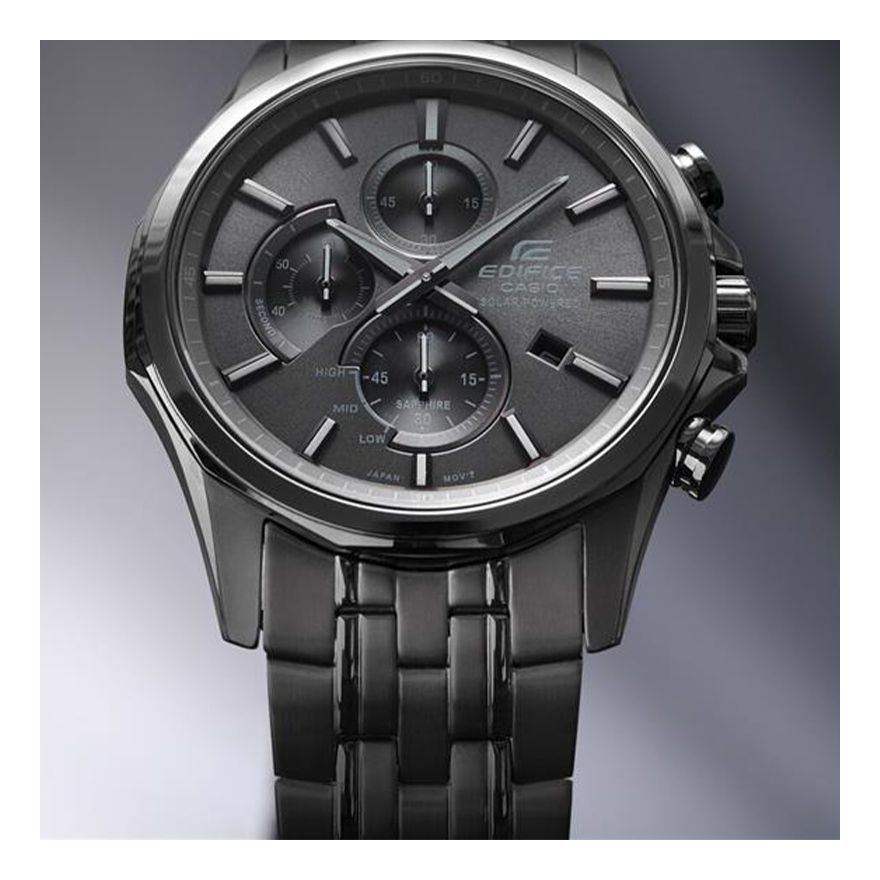 CASIO EDIFICE Series Vintage Classic Sports Men's Quartz Waterproof Mens Black Analog EFB-670SCL-1AVUPR
