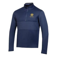 Under Armour University of Notre Dame 1/4 Zip Sweatshirt 'Navy Blue' 5122315-410