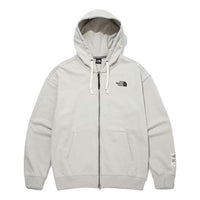 THE NORTH FACE FW21 Logo Full Zip Hooded Jacket 'Grey' NJ5JM52B