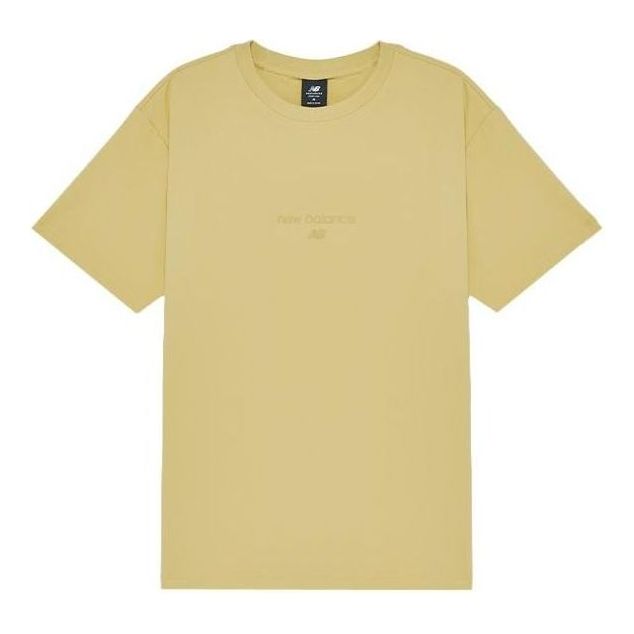 New Balance Classic Plain Tee Asia Sizing 'Yellow' AMT31546-YL