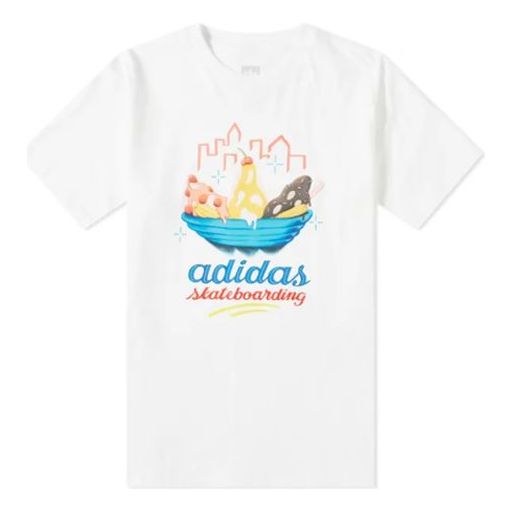 adidas originals Urgello Tee Pullover Round Neck Short Sleeve White EH8611