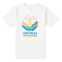 adidas originals Urgello Tee Pullover Round Neck Short Sleeve White EH8611