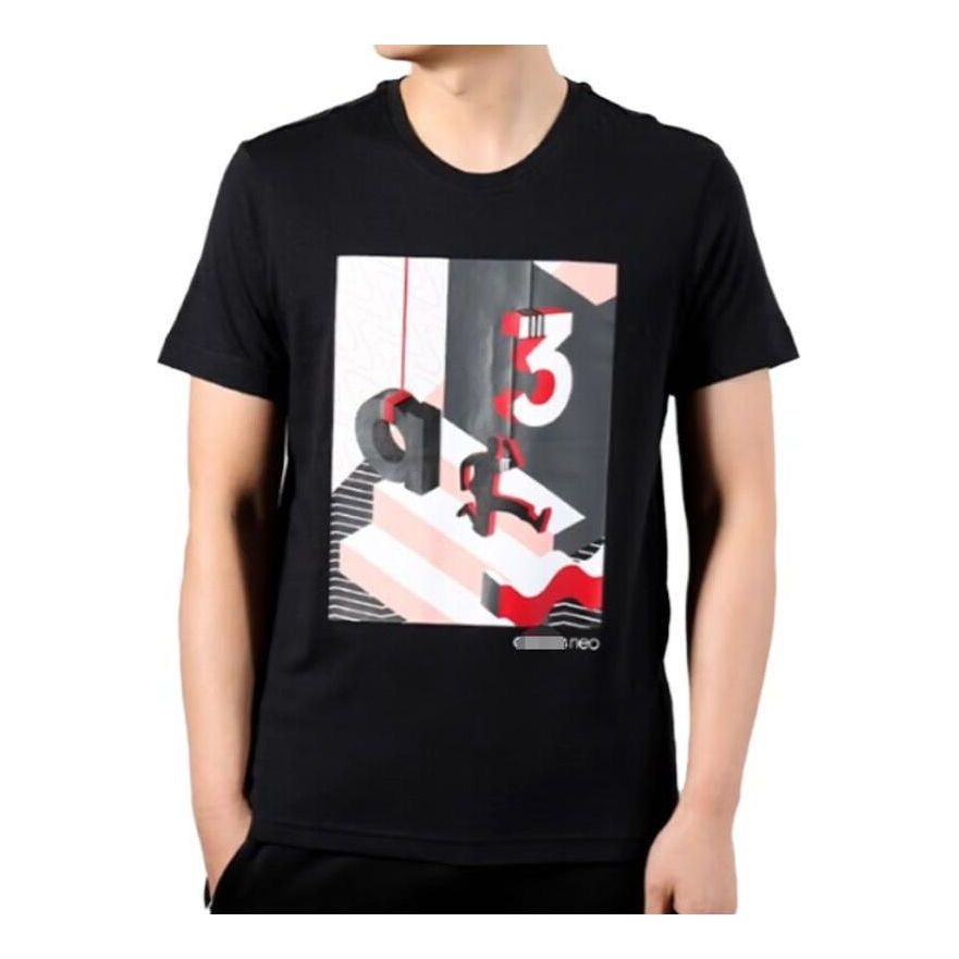 adidas CS RIS T-Shirt 'Black White' EJ7064