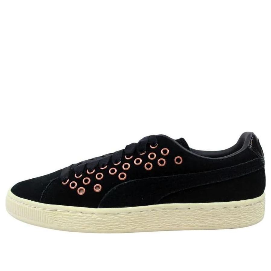 (WMNS) PUMA Suede XL Lace VR 'Black' 364107-01