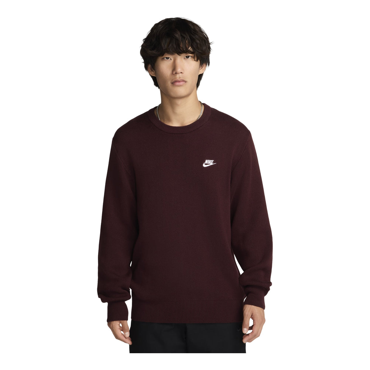 Nike Club Sweatshirt 'Burgundy' FQ2913-652