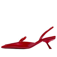(WMNS) PRADA Brushed Leather Slingback Pumps 'Red' 1D896M_055_F0D56_F_055