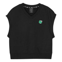 (WMNS) Skechers Graphic Casual Sleeveless Tee 'Black' L223W054