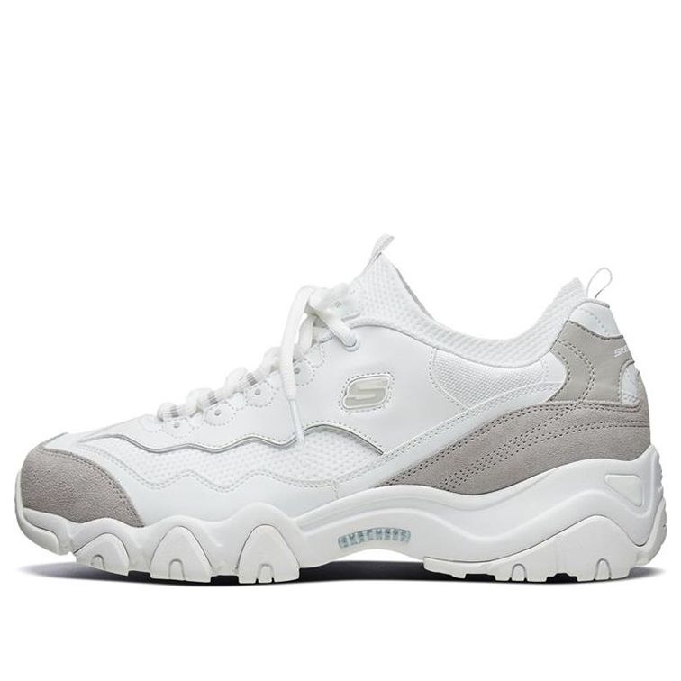 Skechers D'Lites 2.0 'White Gray' 999233-WHT
