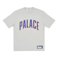PALACE Sportini grey Marl Classic Large Logo Round Neck Short Sleeve Gray T-Shirt P20ES078