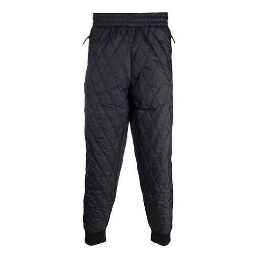 Men's adidas originals Embroidered Logo Stripe Design Casual Sports Pants/Trousers/Joggers Black H11429