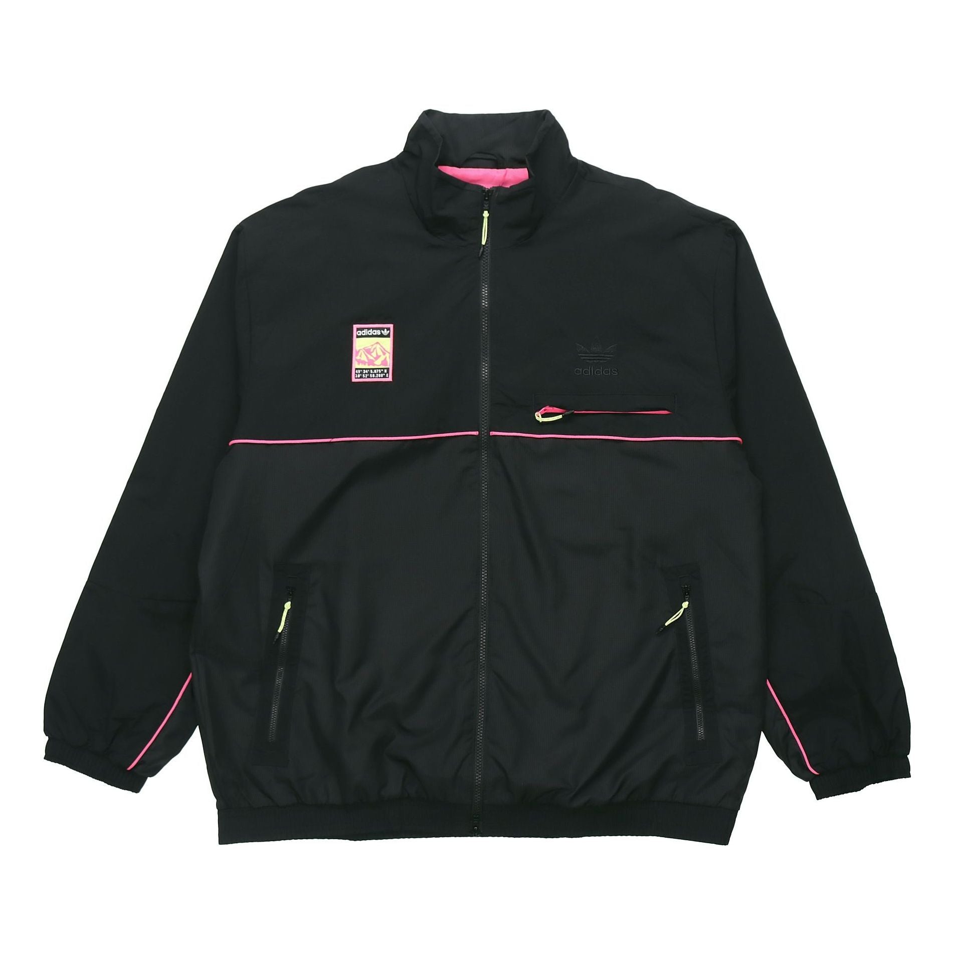 adidas originals MENS Track Top Jacket Black FR0594