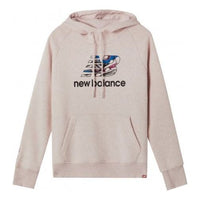 (WMNS) New Balance Logo Printing Pink/Red AWT93580-CS1