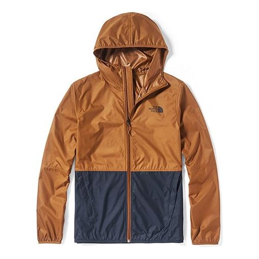 THE NORTH FACE SS20 Hoodie Jacket For Men Brown/Blue 4NEF-U6C