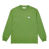 PALACE Unisex Logo Printing Round-neck Sweatshirt Green P20LS013